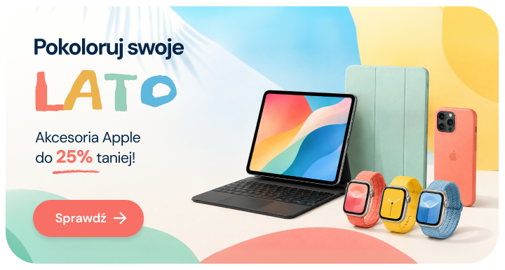 Akcesoria Apple 25% taniej!